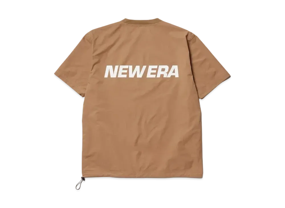 NEW ERA New Era Outdoor Short Sleeve Utility Piste Wordmark "Khaki"