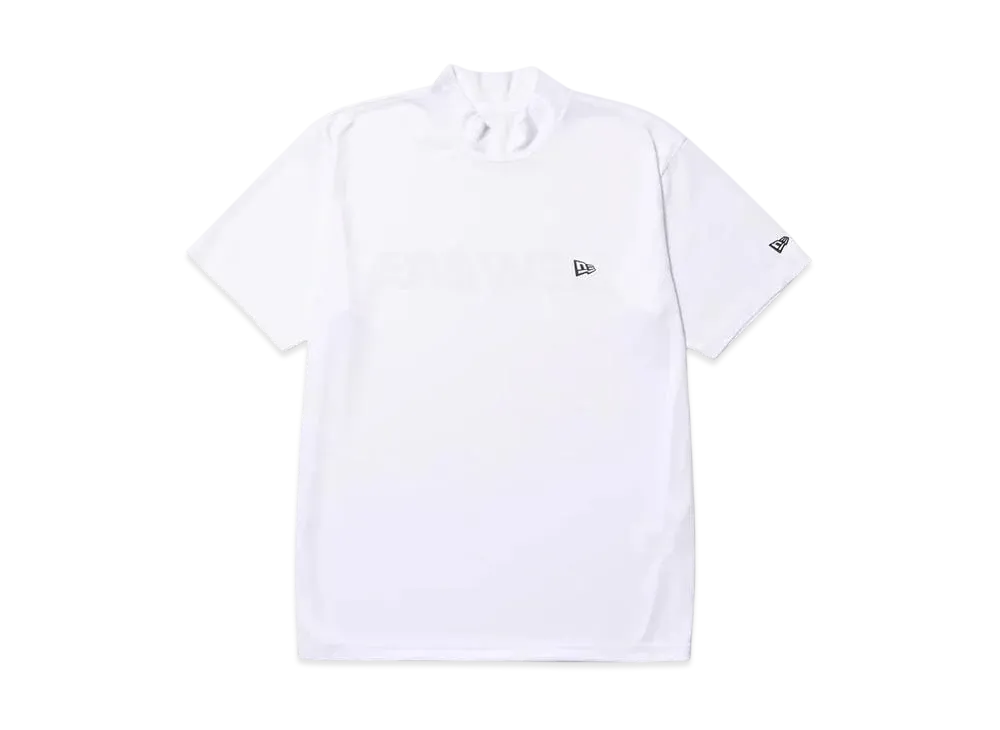 NEW ERA New Era Outdoor Short Sleeve Rush Mockneck T-Shirt Wordmark "White"