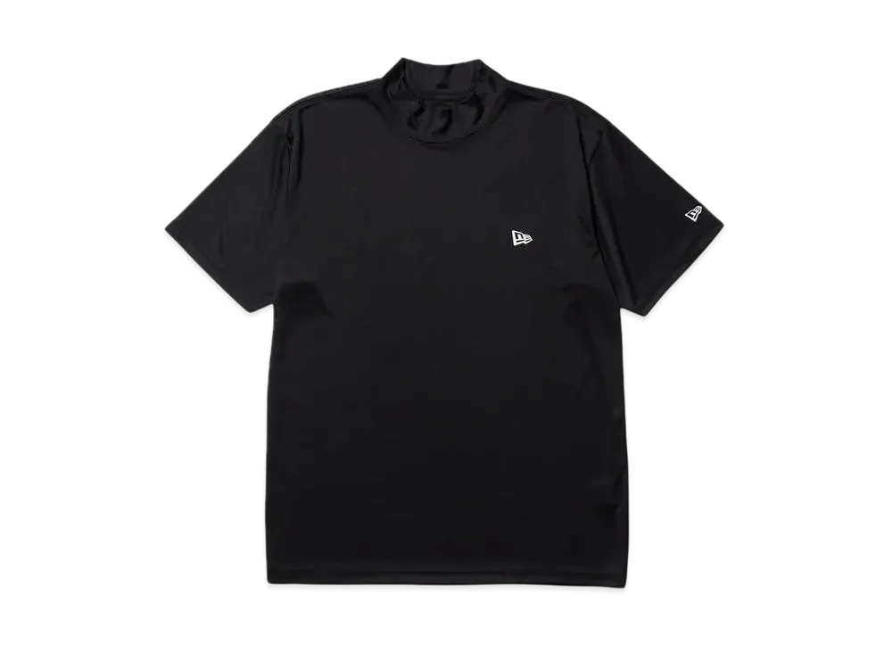 NEW ERA New Era Outdoor Short Sleeve Rush Mockneck T-Shirt Wordmark "Black"