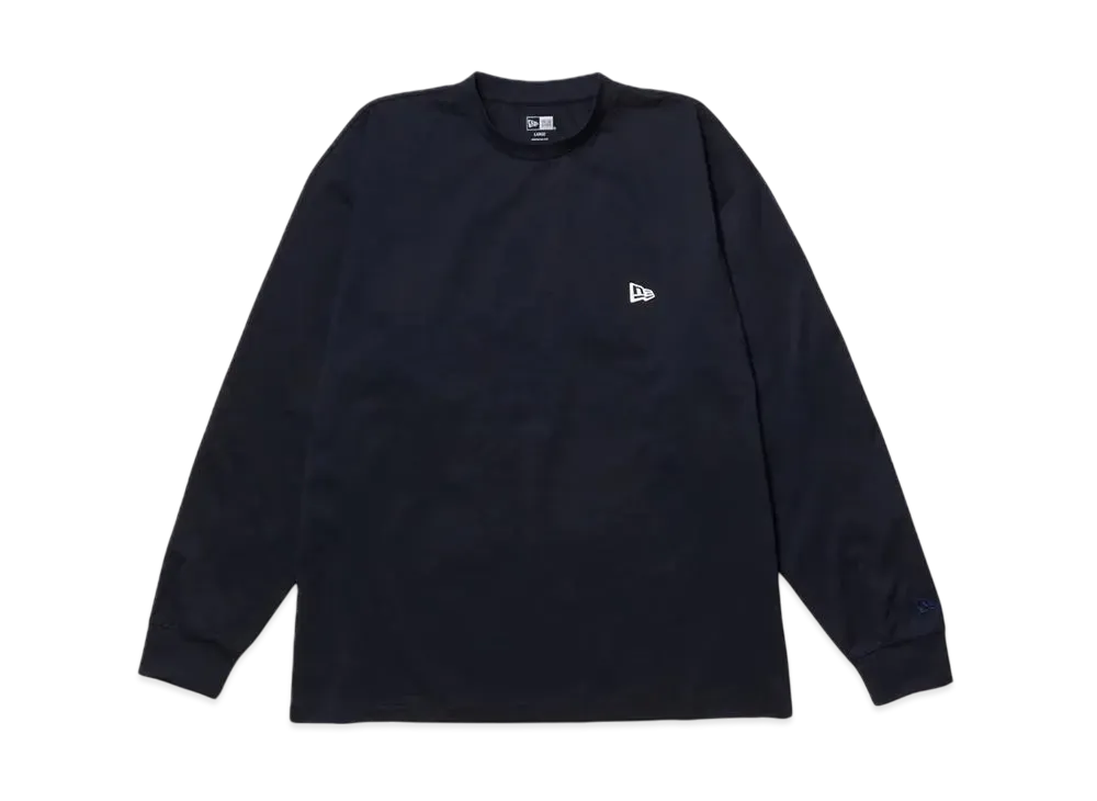 NEW ERA New Era Outdoor Long Sleeve Utility Oversized T-Shirt Wordmark "Navy"