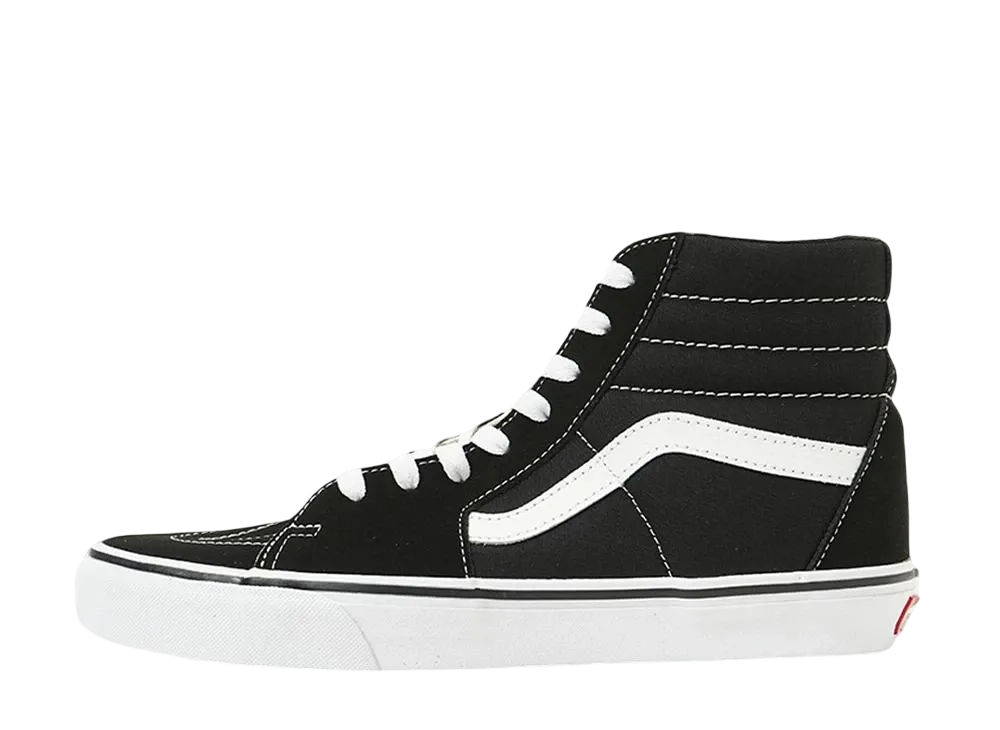 VANS UA SK8-Hi"BLACK/BLACK/WHITE"