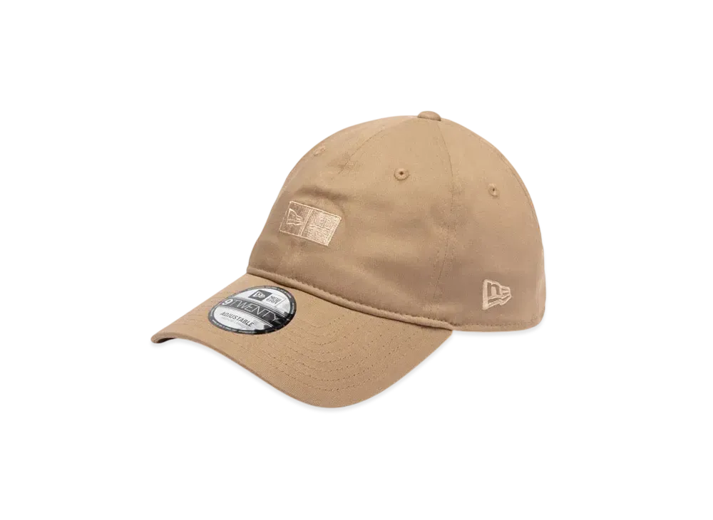 NEW ERA New Era Outdoor 9Twenty Stretch Cotton Box Logo "Khaki"