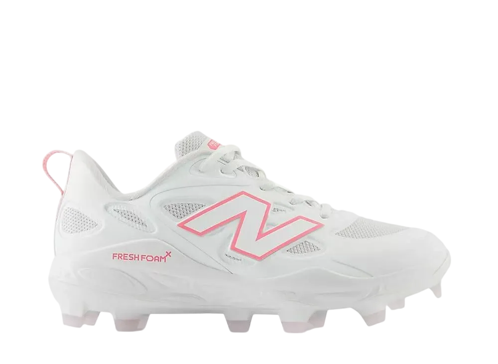 New Balance Women's Fresh Foam X Velo V4 Molded "White/Ultra Pink"