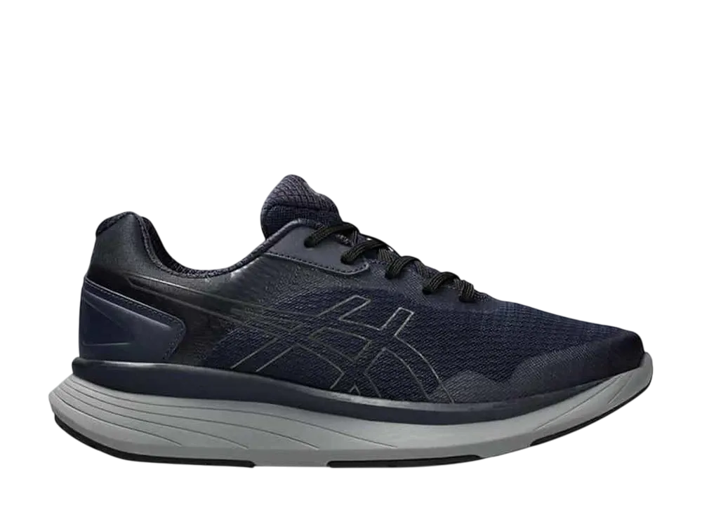 アシックス ニーズアップ 4E "ネイビーブルー/メタリックグレー"
