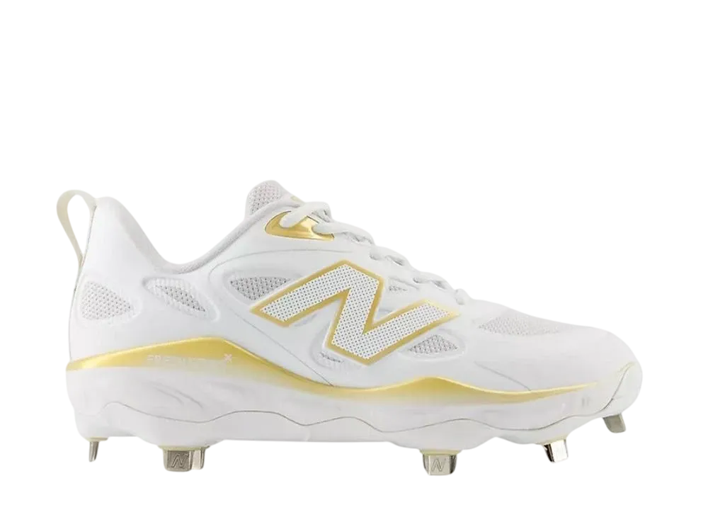 New Balance Women's Fresh Foam X Velo V4 Metal "White/Gold"
