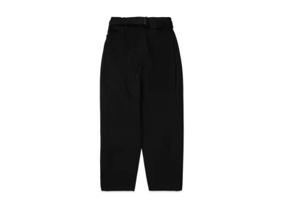 COMOLI Denim Belted Pants "Black"
