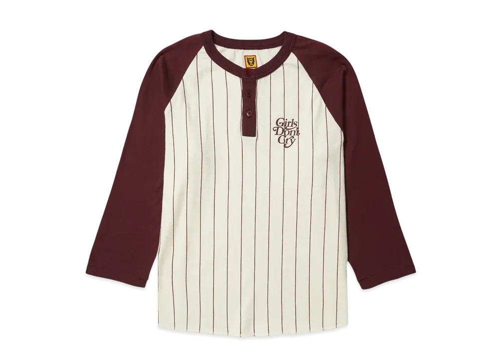 GDC BASEBALL 3/4 T-SHIRT（Buy Human Made GDC Baseball 3/4 T