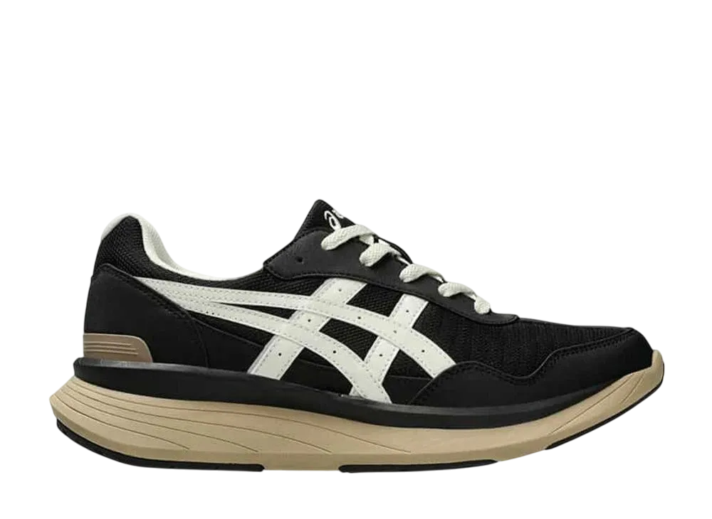 アシックス ニーズアップ 4E "ブラック/ベージュ"