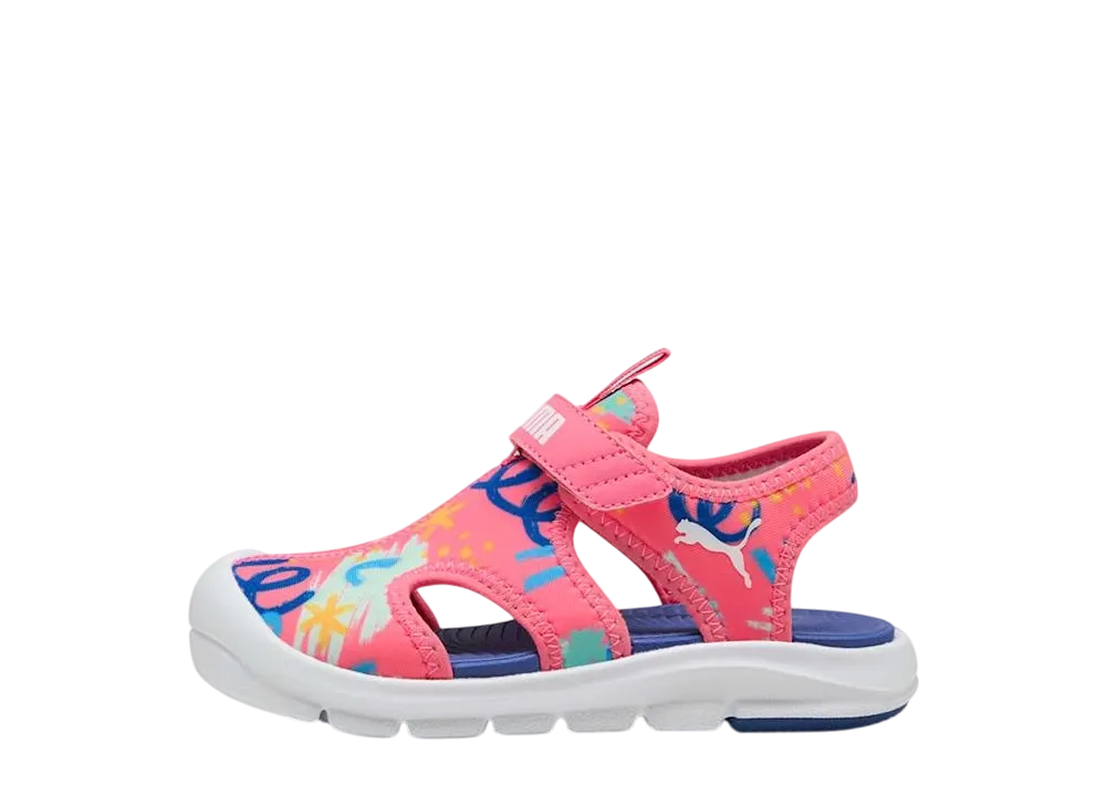 プーマ PS ファンレーサー AOP "マジックローズ/ブルークリスタル" (キッズ)