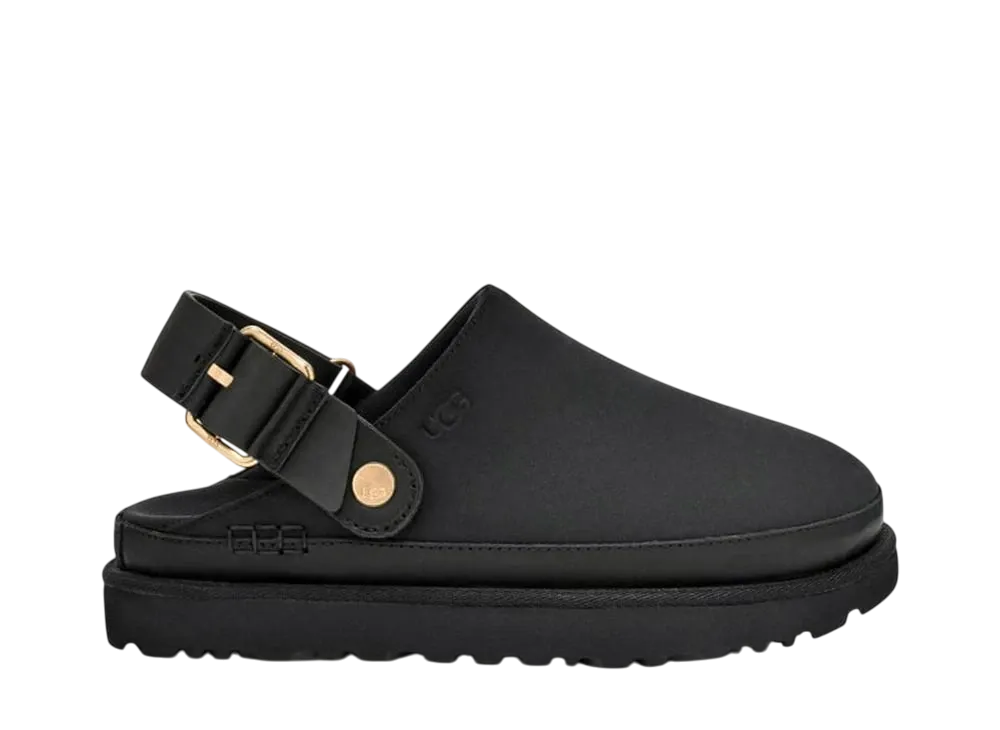 アグ ウィメンズ ゴールデンスター ヴィラ クロッグ "ブラック"