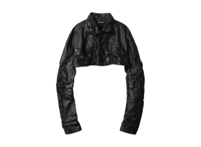 JULIUS 10oz COATED DENIM"BLACK"