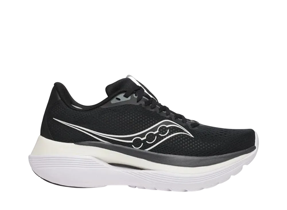 サッカニー ウィメンズ エンドルフィントレーナー "ブラック/ホワイト"