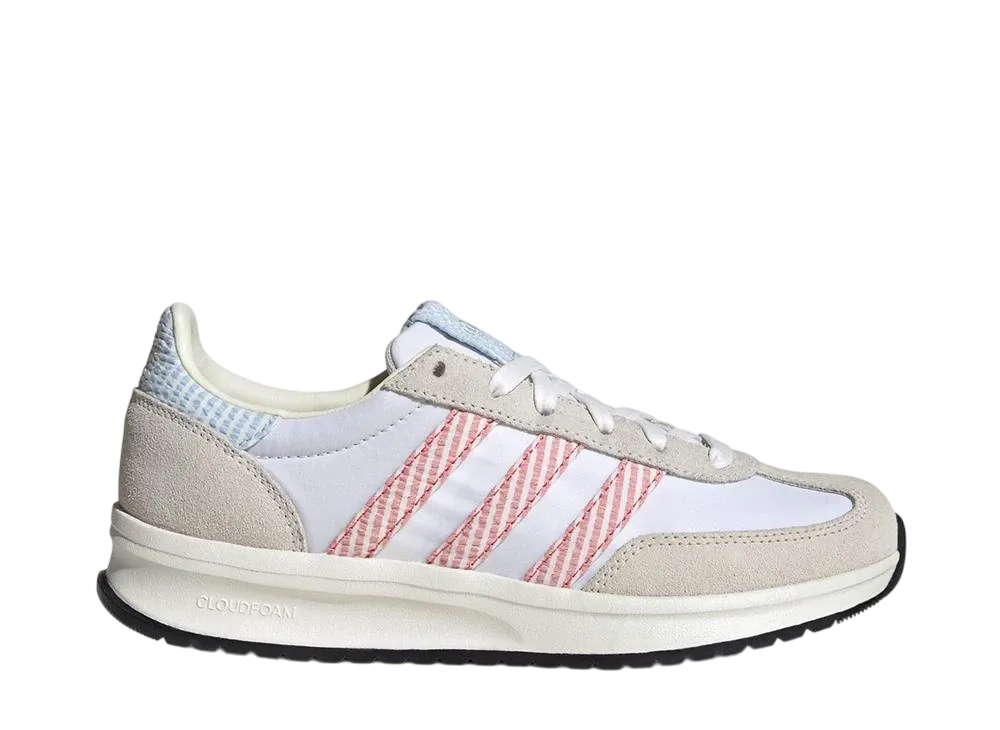 アディダス ウィメンズ ラン 70s 2.0 "クラウドホワイト/プリラブドスカーレット/グローブルー"