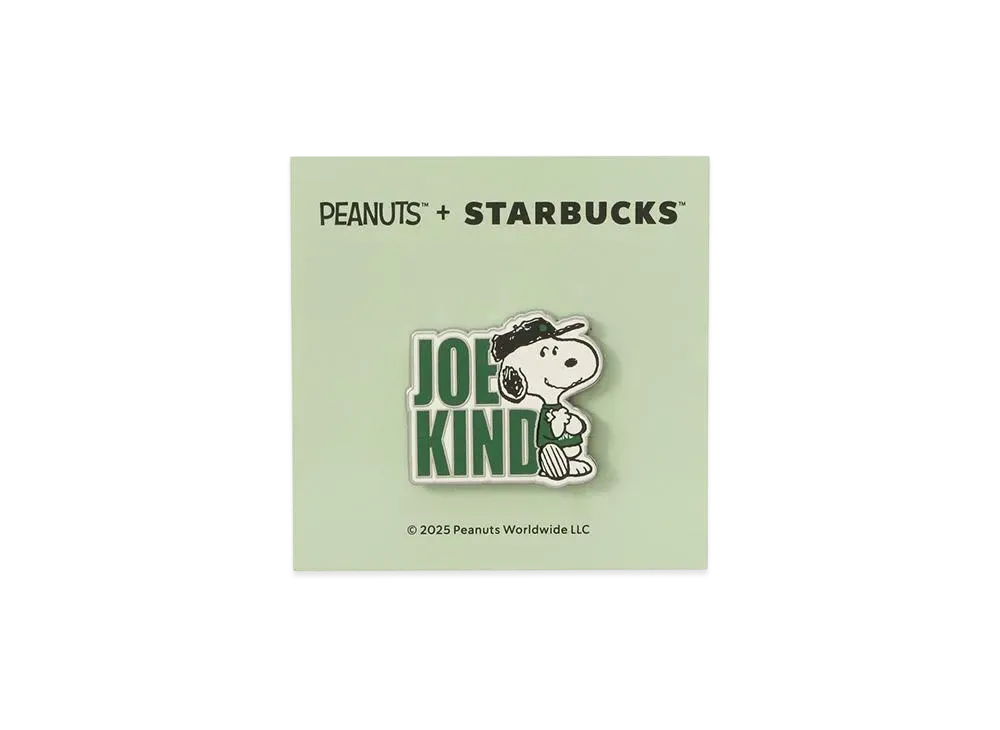 STARBUCKS x PEANUTS Pin Badge "Green"