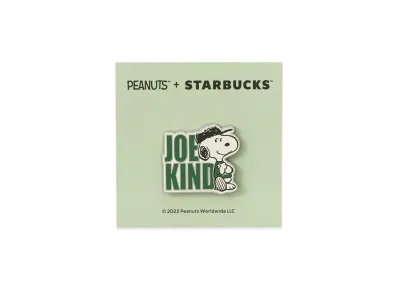 STARBUCKS x PEANUTS Pin Badge "Green"