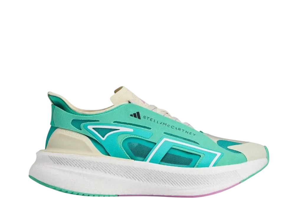 Stella McCartney × adidas Women's Ultraboost 5 "Mint Rush/Cloud White/Sand"