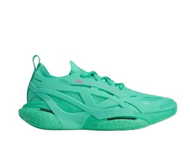 Stella McCartney × adidas Women's Solarglide Running "Bright Green/Semi Pulse Lilac/Core Black"