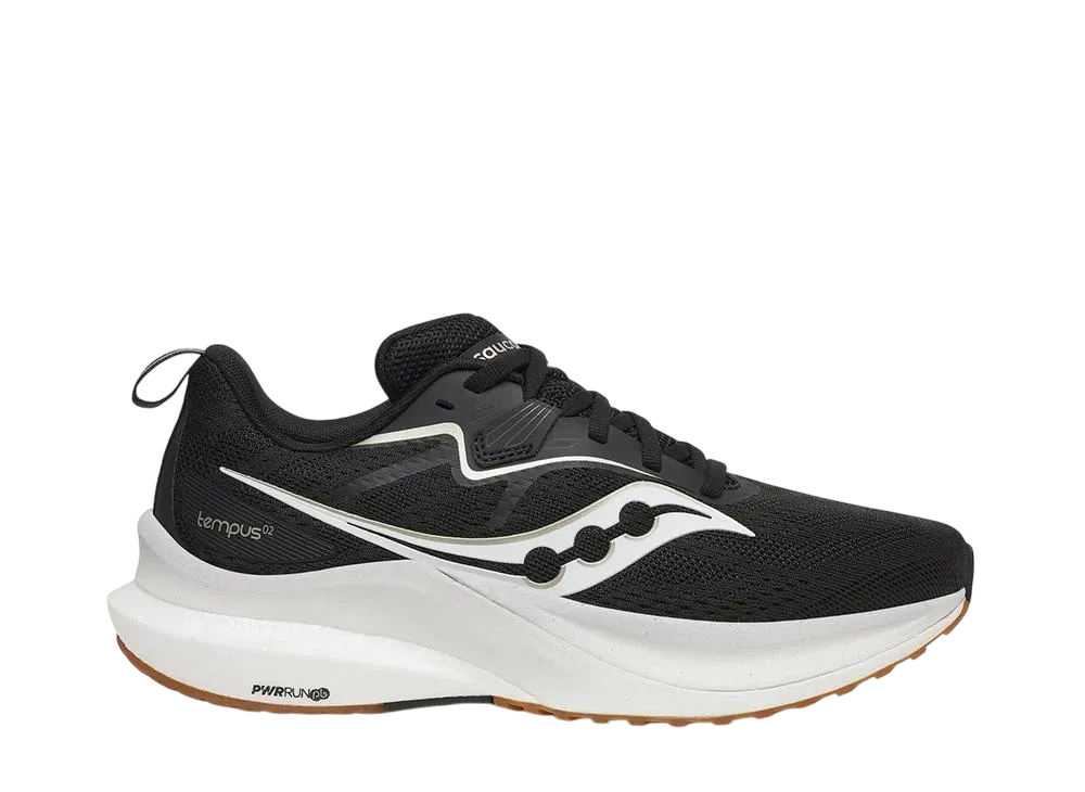 サッカニー ウィメンズ テンパス2 "ブラック/ホワイト"