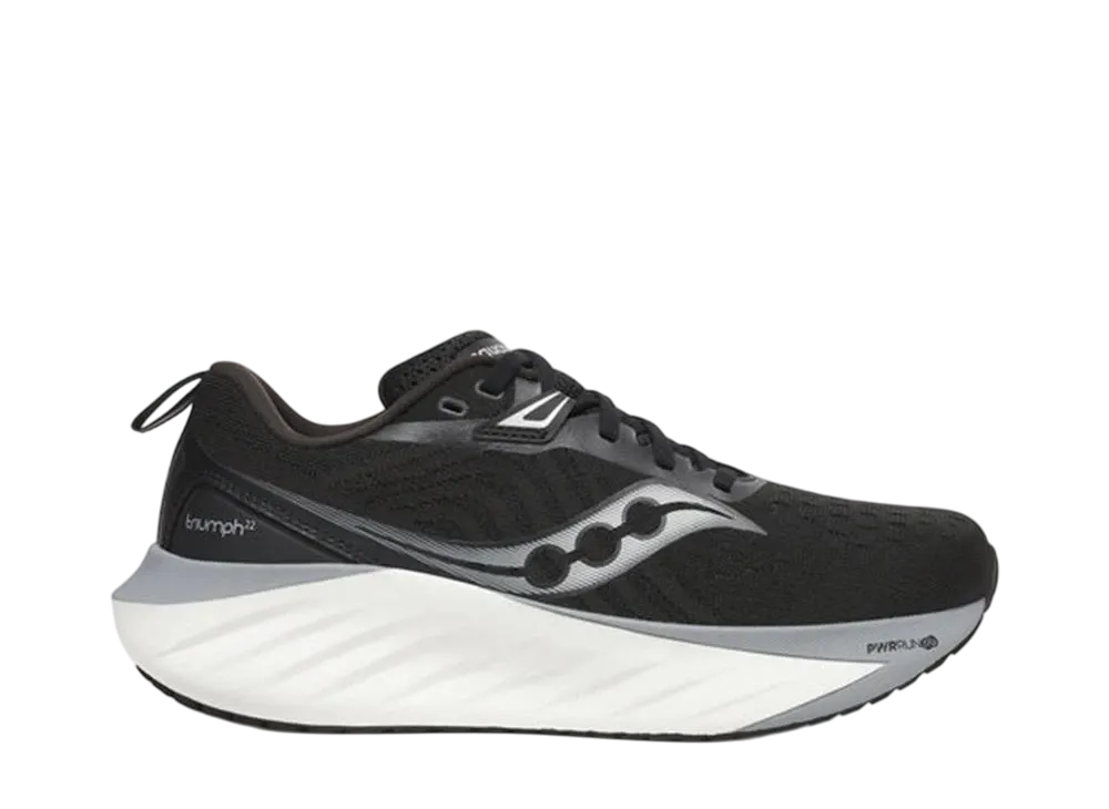 サッカニー ウィメンズ トライアンフ22 "ブラック/ホワイト"