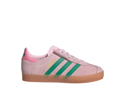 adidas PS Gazelle Comfort Closure Elastic "Clear Pink/Court Green/Bliss Pink"
