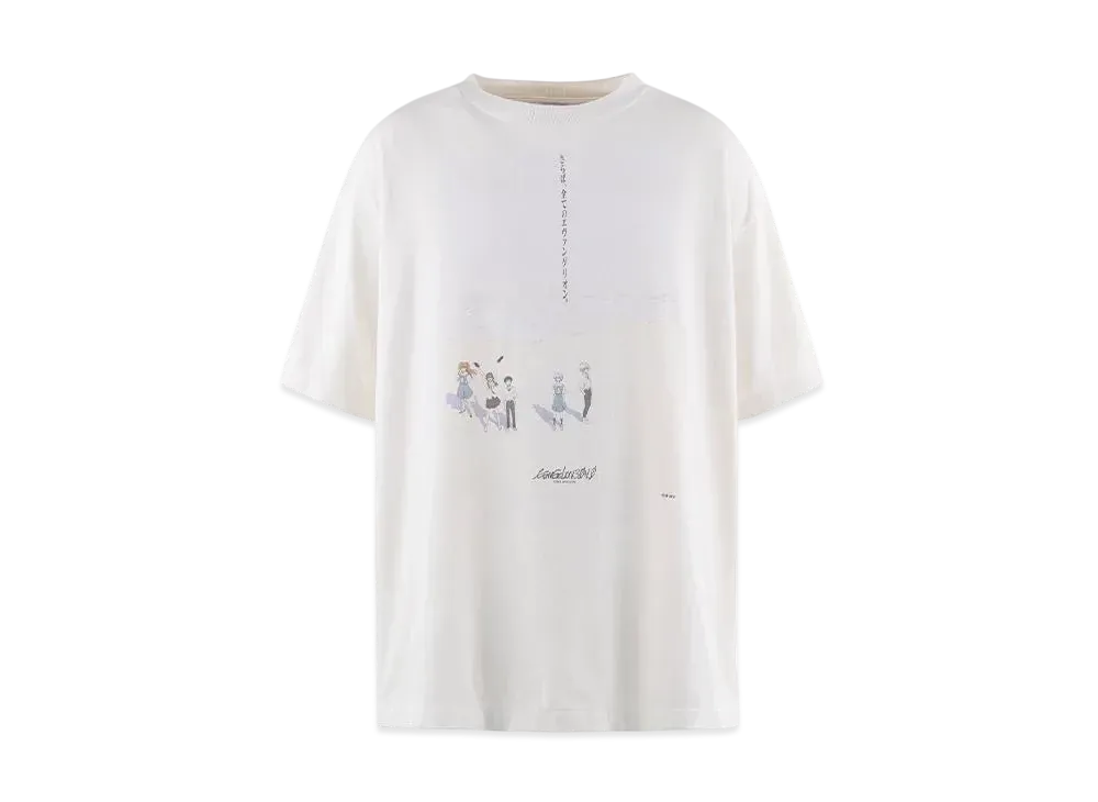 SAINT Mxxxxxx x EVANGELION x GEEKS RULE SS Tee "White"