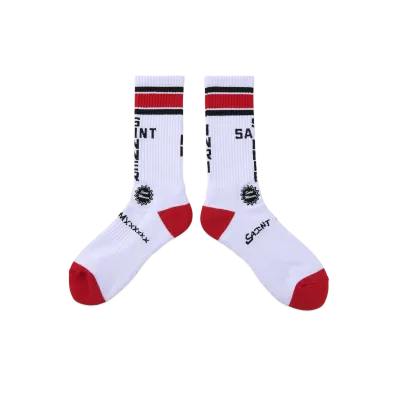 SAINT Mxxxxxx Socks Saint Sinner "Red"