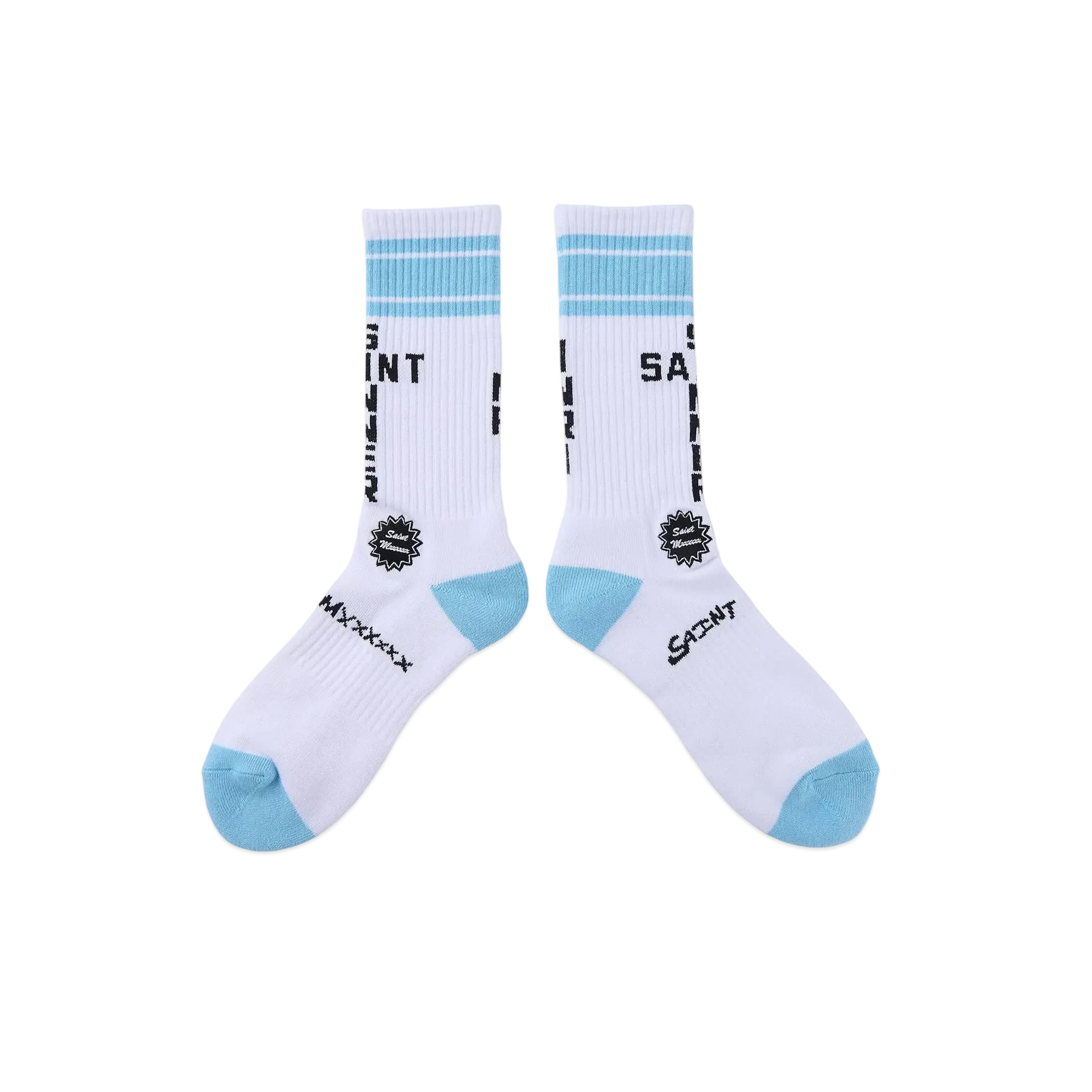 SAINT Mxxxxxx Socks Saint Sinner "SkyBlue" SM-HR8-0000-110