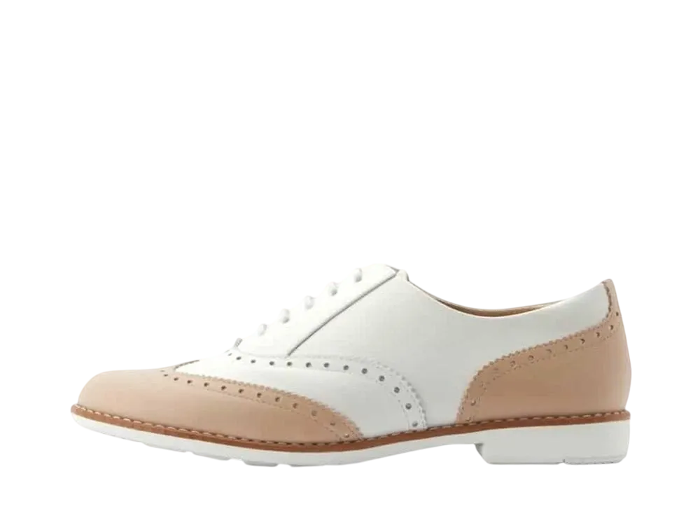 アシックス ウィメンズ ペダラ 2E "ホワイト/ベージュ"