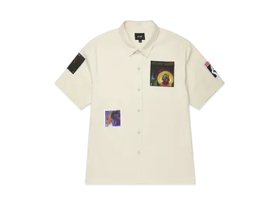 HUF x STAX RECORDS Patches Button Up "Natural"