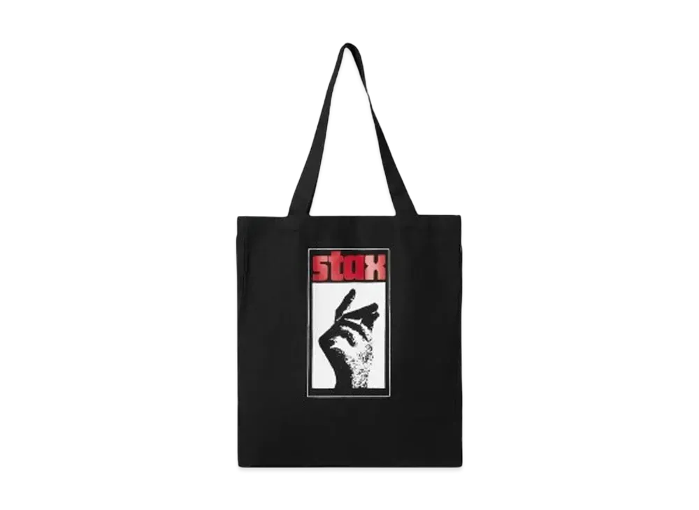 HUF x STAX RECORDS Tote "Black"