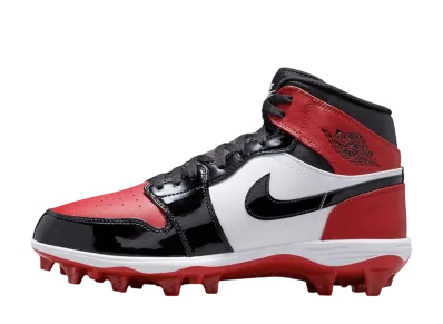 ナイキ エアジョーダン1 ミッド TD クリート "ブレッドトゥ"