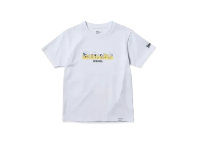 NEW ERA x PEANUTS Youth Short Sleeve Cotton T-Shirt Beach "White"