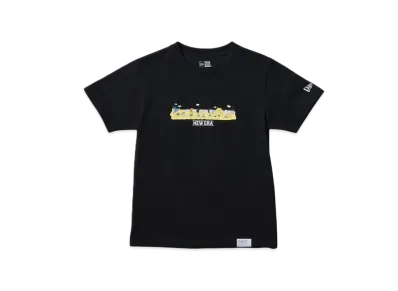 NEW ERA x PEANUTS Youth Short Sleeve Cotton T-Shirt Beach "Black"
