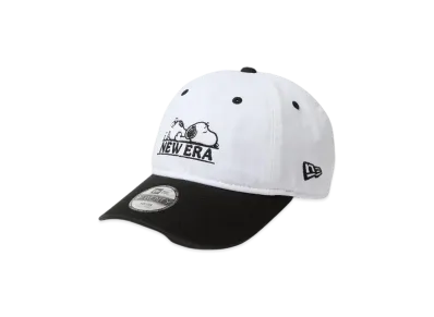 NEW ERA x PEANUTS Youth 9Twenty "White/Black"