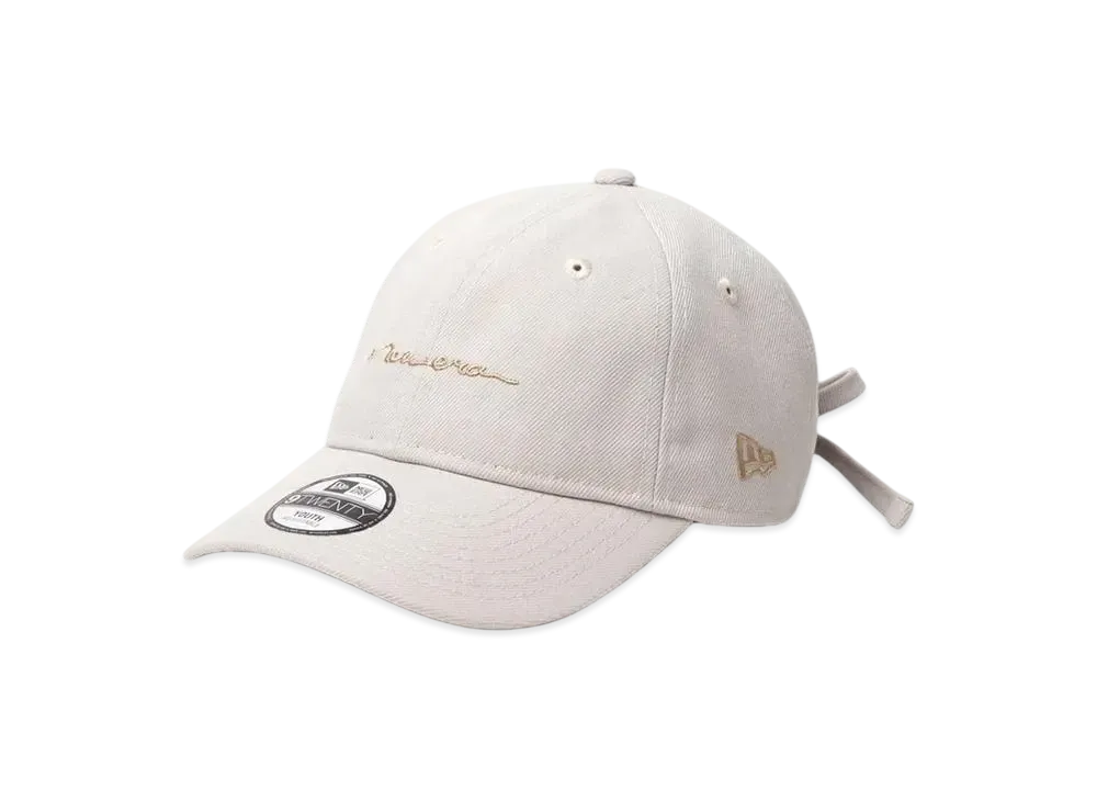 NEW ERA Youth 9Twenty Ribbon Script Logo "Stone"