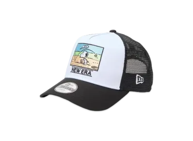 NEW ERA x PEANUTS Youth 9Forty A-Frame Tracker Baseball "White/Black"