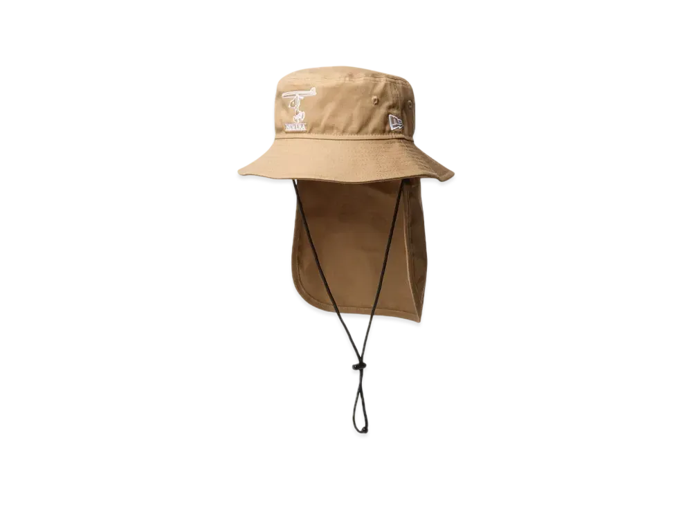 NEW ERA x PEANUTS Kid's Adventure Light Sunshade "Khaki"