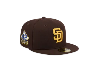 NEW ERA 59Fifty Jackie Robinson Day 2025 San Diego Padres "Walnut"