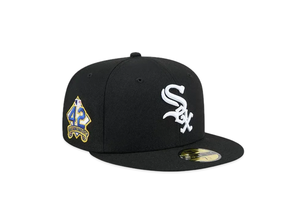 NEW ERA 59Fifty Jackie Robinson Day 2025 Chicago White Sox "Black"