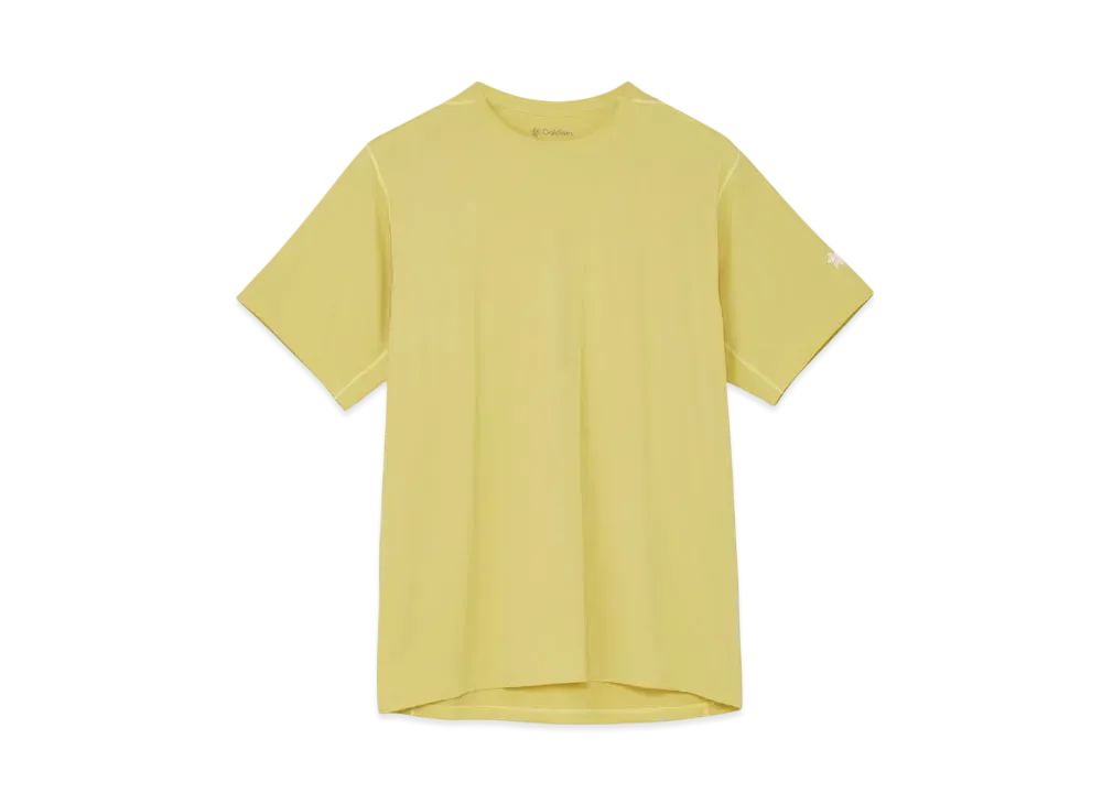 Goldwin Waffle Dry T-shirt (Unisex) "Lemongrass"