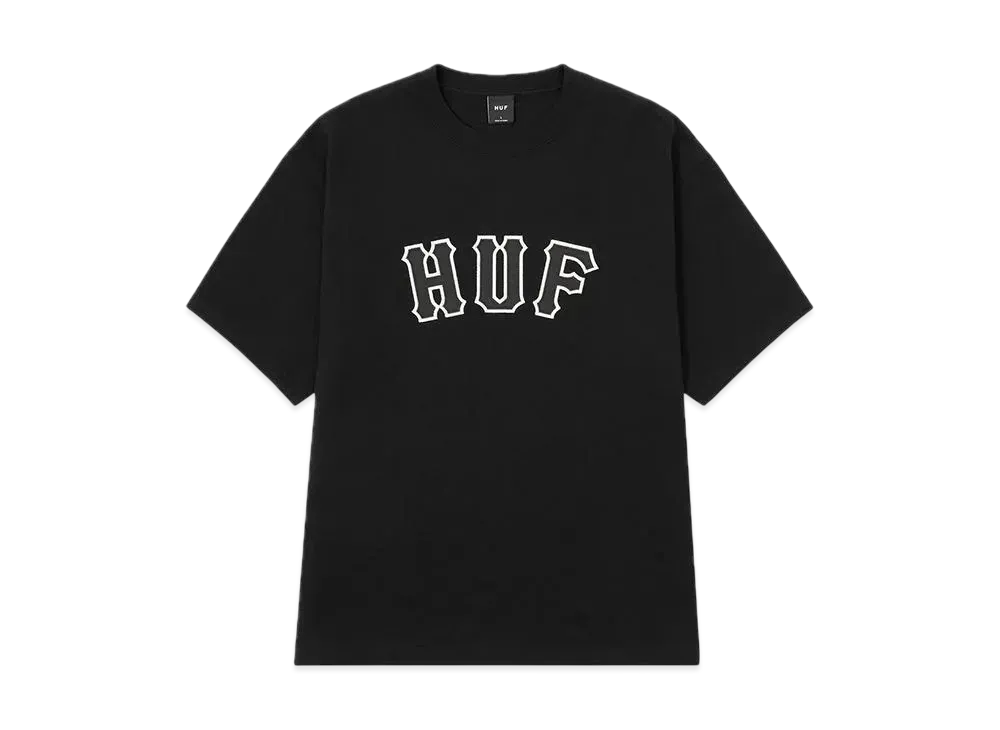 HUF Giant Drawcord Crew "Black"