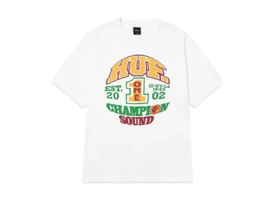 HUF Champion Sound Tee "White"
