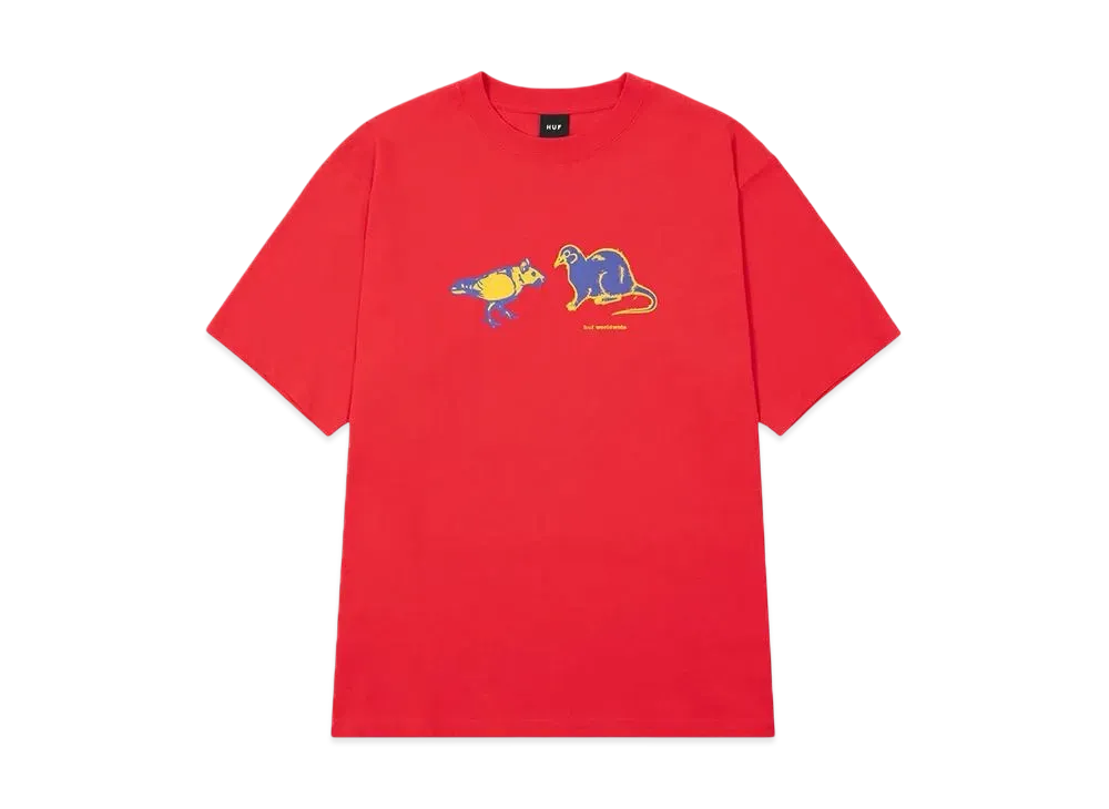 HUF Rigeon Pat Tee "Tomato"