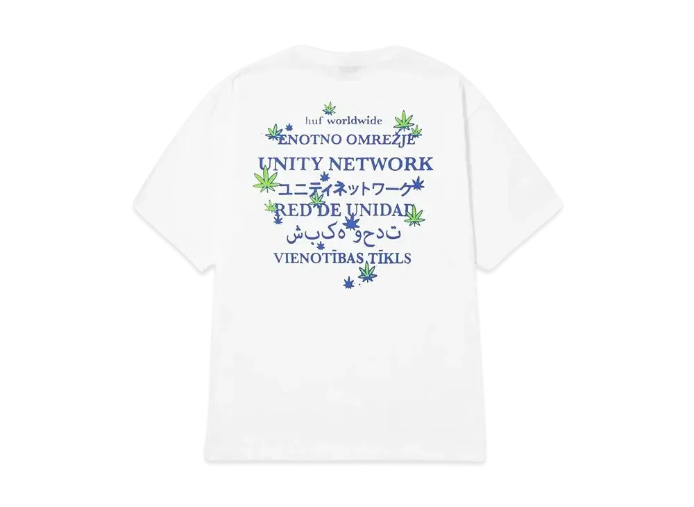 HUF Unity Network Tee "White"