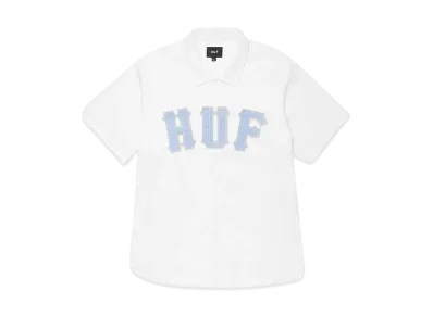 HUF Arch Mesh Button Up "White"