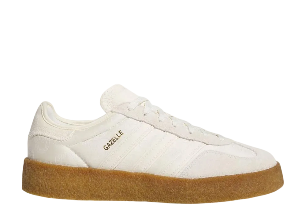 CLOT × adidas Gazelle "Cream White/Core White/Gold Metallic"
