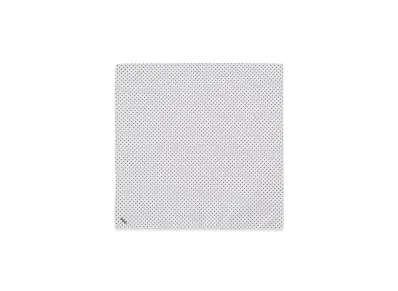BEAMS Dot Handkerchief "White/Navy"