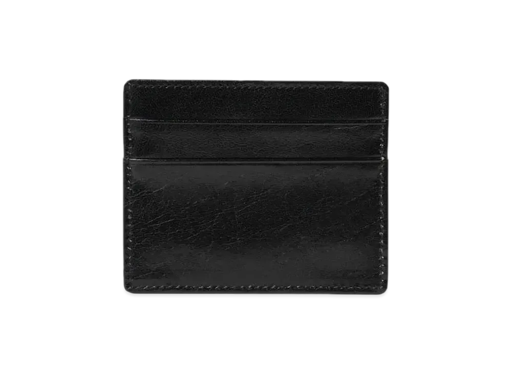 BEAMS Leather Card Case "Black"