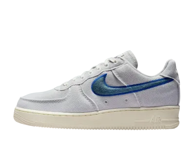 ナイキ エアフォース1 ロー キャンバス "フォトン ダスト/ゲーム ロイヤル"