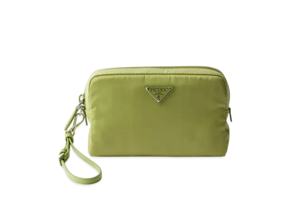 PRADA Re-Nylon Pouch "Light Green"